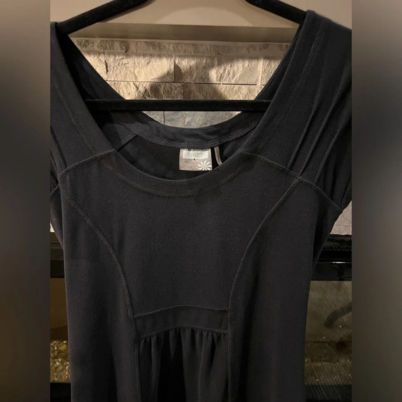 Athleta size Medium Tall Black Slipon dress - Picture 2 of 9